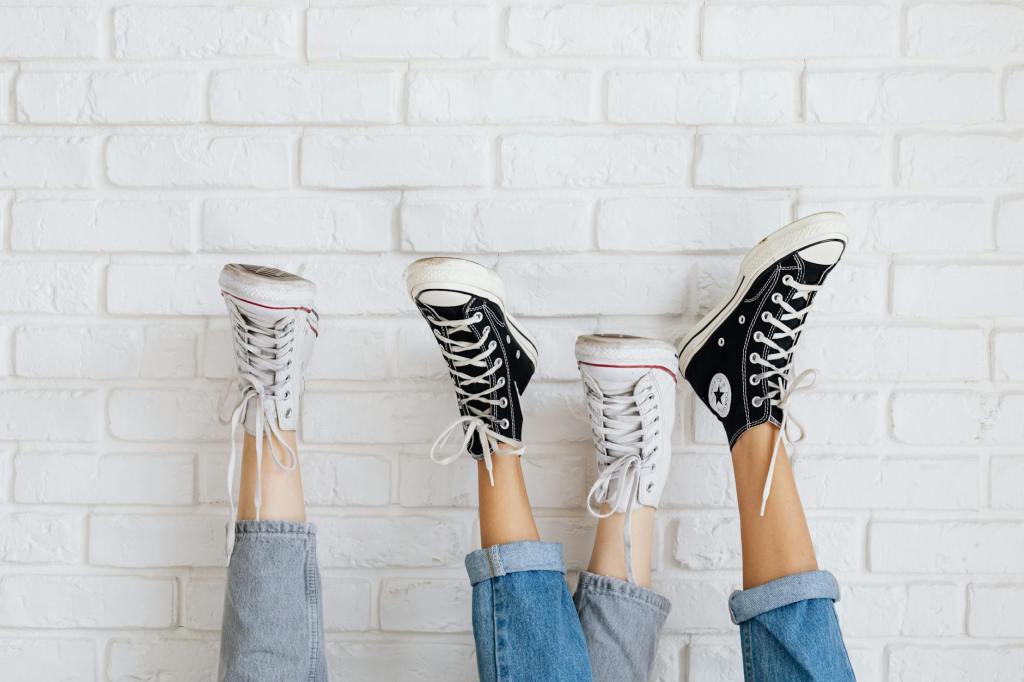 Tiny May Moment | All the Friends’ Shoes Piled by the Door